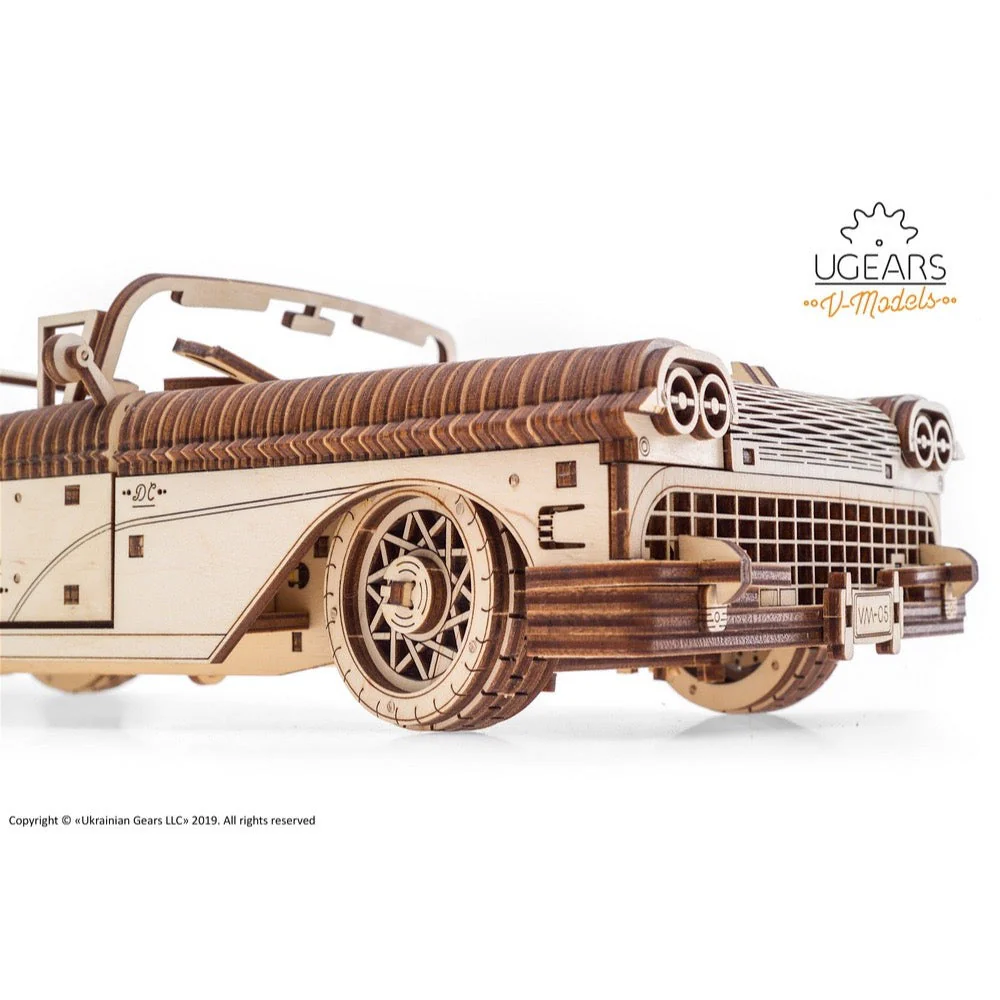 Ugears 70073 Dream Cabriolet 739pc - Image 17