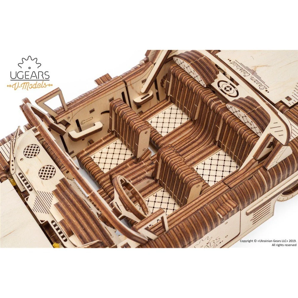 Ugears 70073 Dream Cabriolet 739pc - Image 19