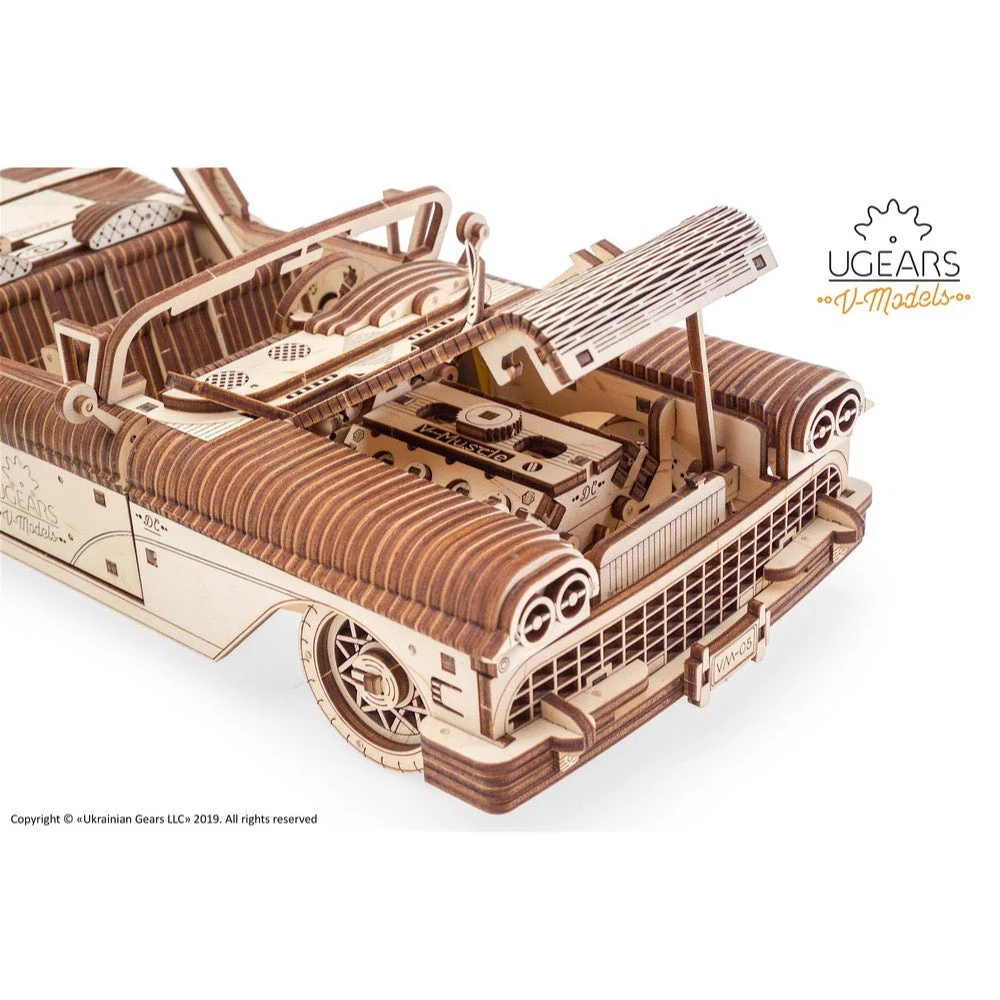 Ugears 70073 Dream Cabriolet 739pc - Image 20