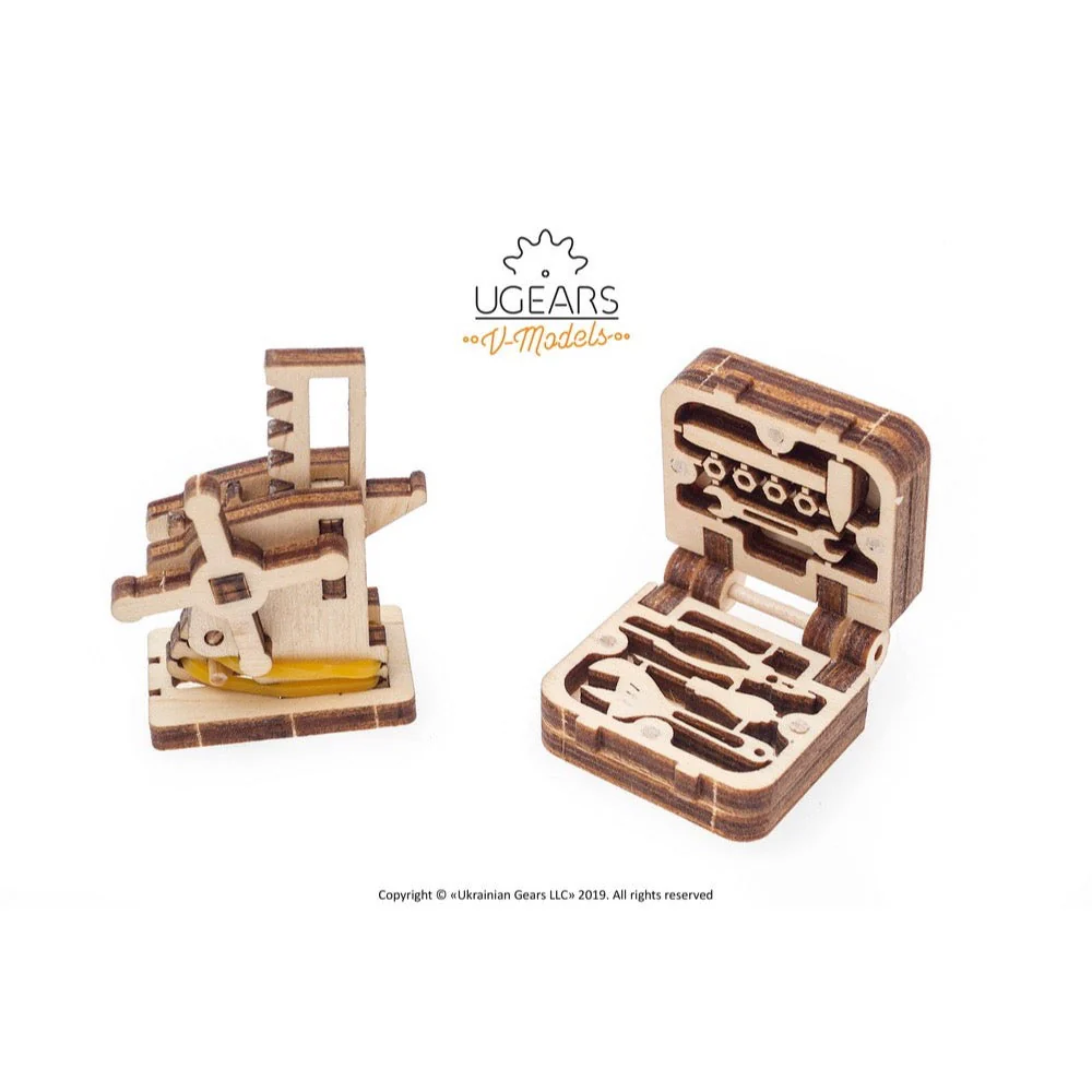 Ugears 70073 Dream Cabriolet 739pc - Image 25