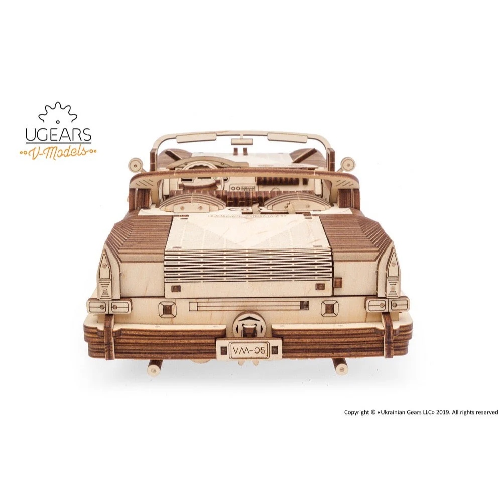 Ugears 70073 Dream Cabriolet 739pc - Image 28