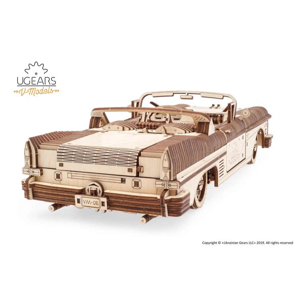 Ugears 70073 Dream Cabriolet 739pc - Image 29