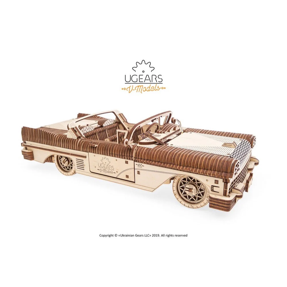 Ugears 70073 Dream Cabriolet 739pc - Image 3