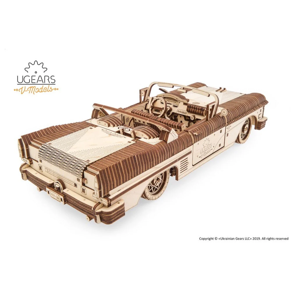 Ugears 70073 Dream Cabriolet 739pc - Image 30