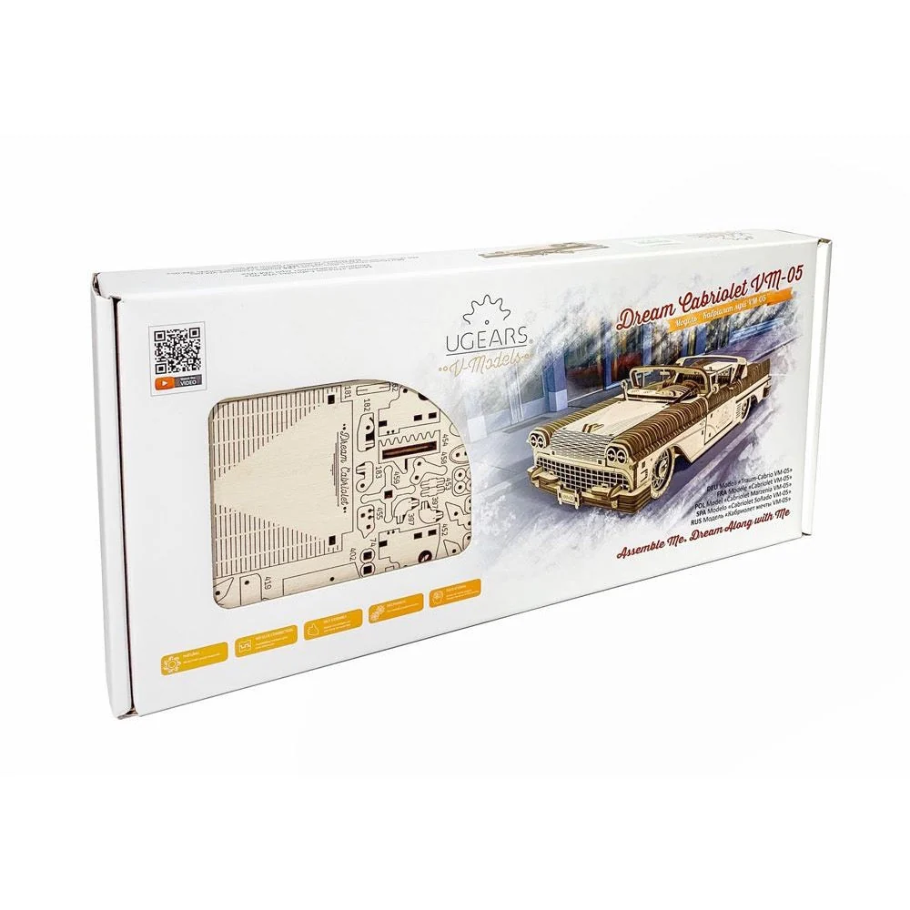 Ugears 70073 Dream Cabriolet 739pc - Image 31