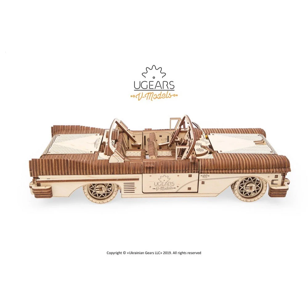 Ugears 70073 Dream Cabriolet 739pc - Image 4