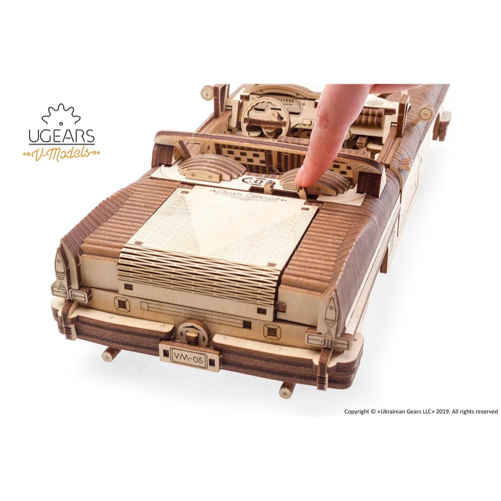 Ugears 70073 Dream Cabriolet 739pc - Image 9