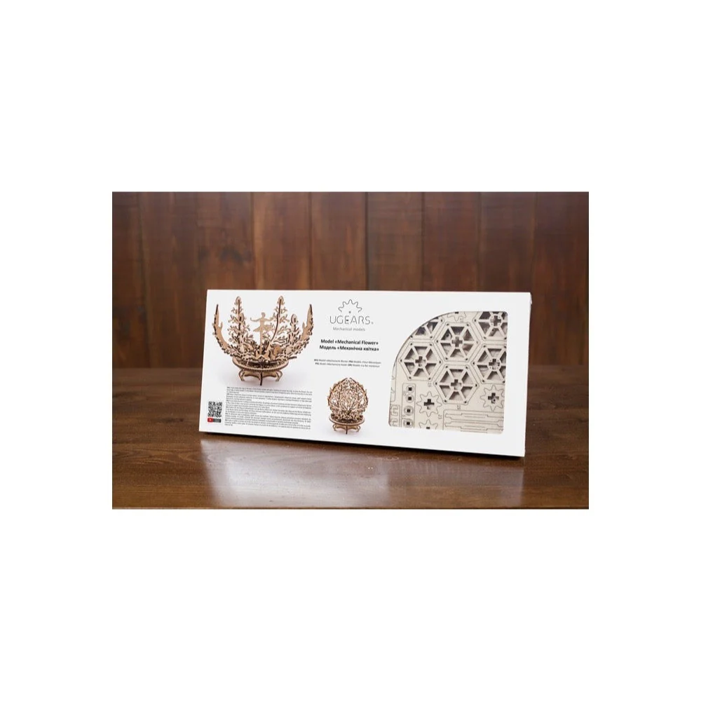 Ugears 70019 Mechanical Flower 101pce - Image 15