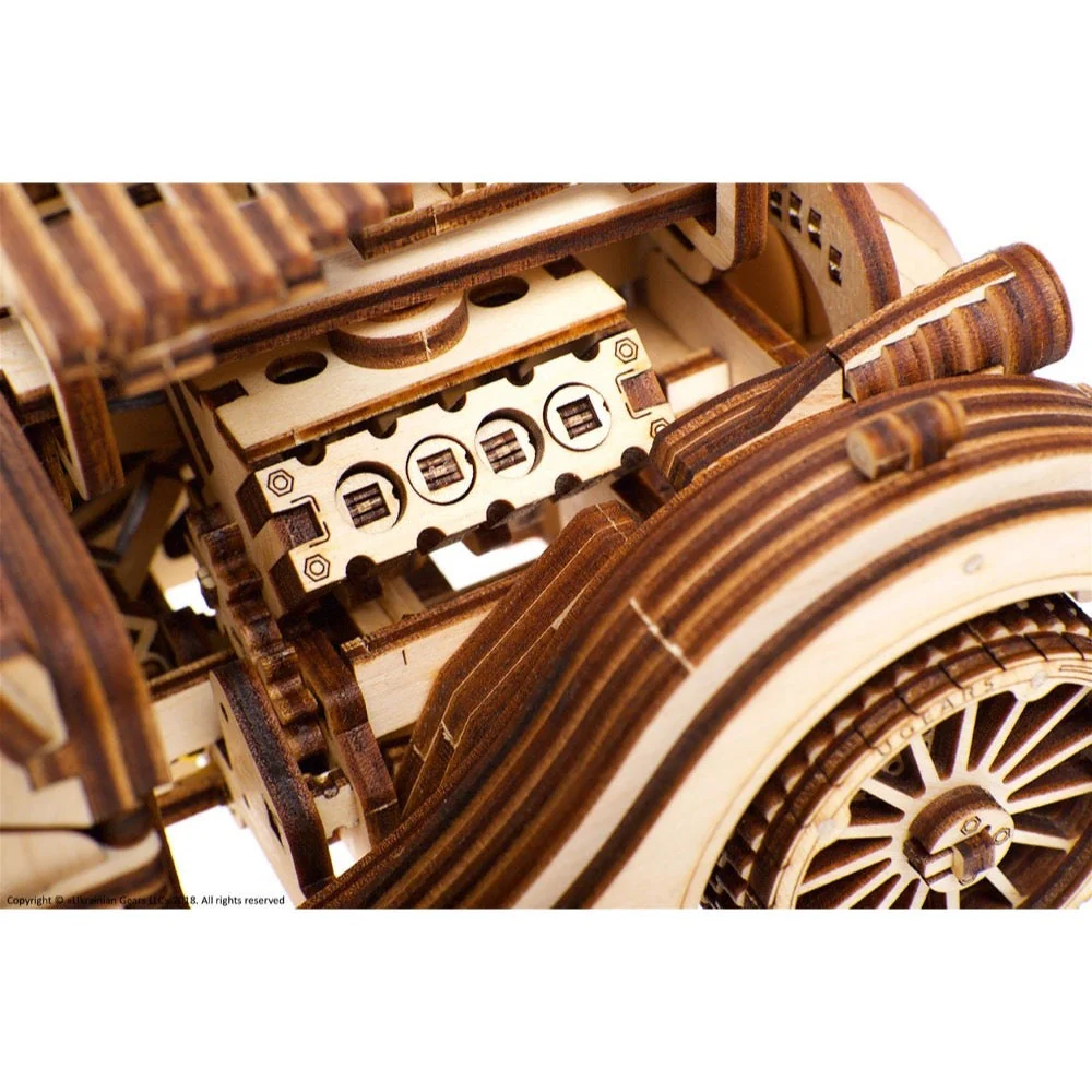 Ugears 70052 Roadster VM-01 437pc - Image 12