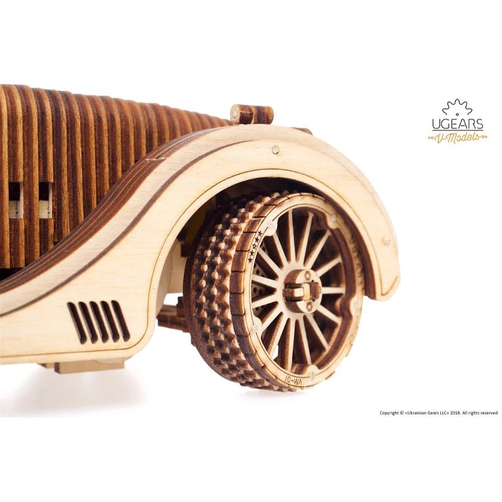Ugears 70052 Roadster VM-01 437pc - Image 14