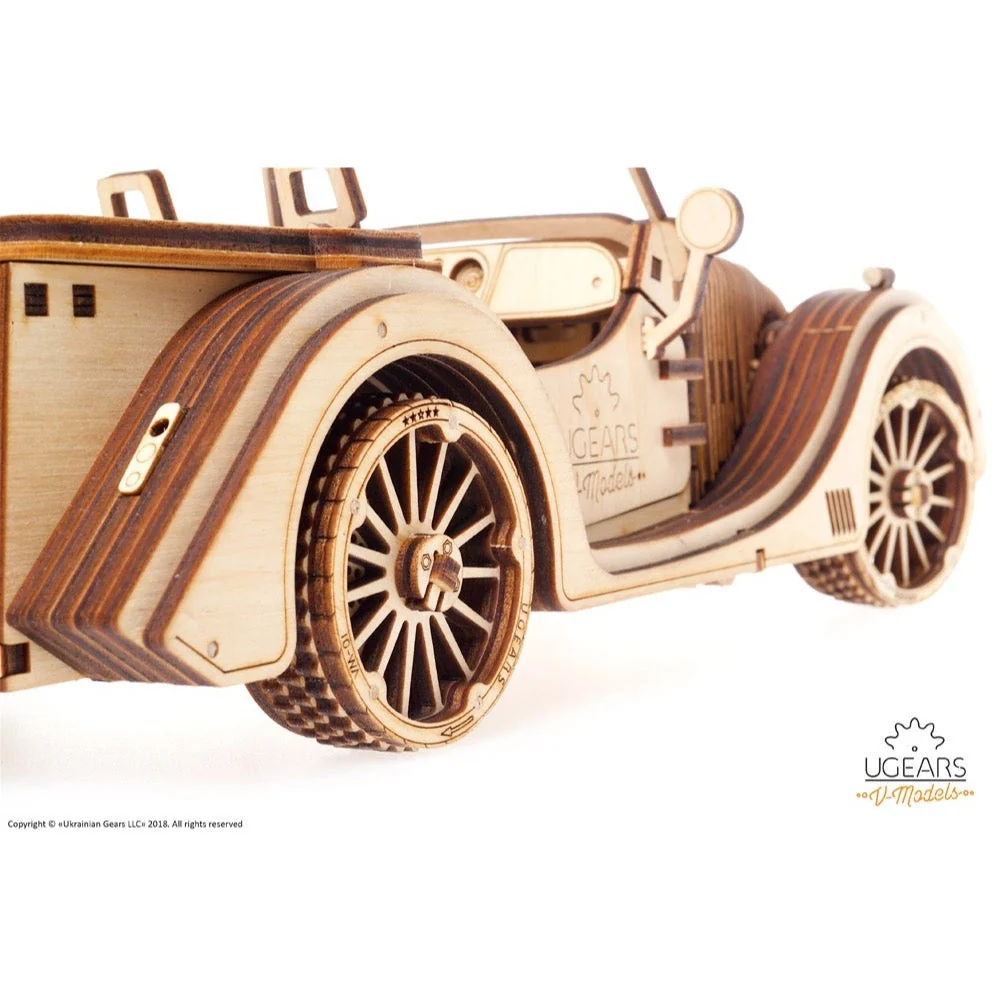 Ugears 70052 Roadster VM-01 437pc - Image 19