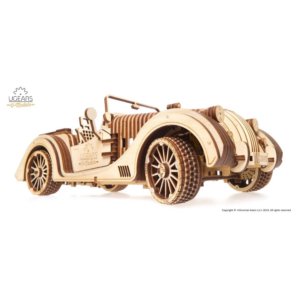 Ugears 70052 Roadster VM-01 437pc - Image 21