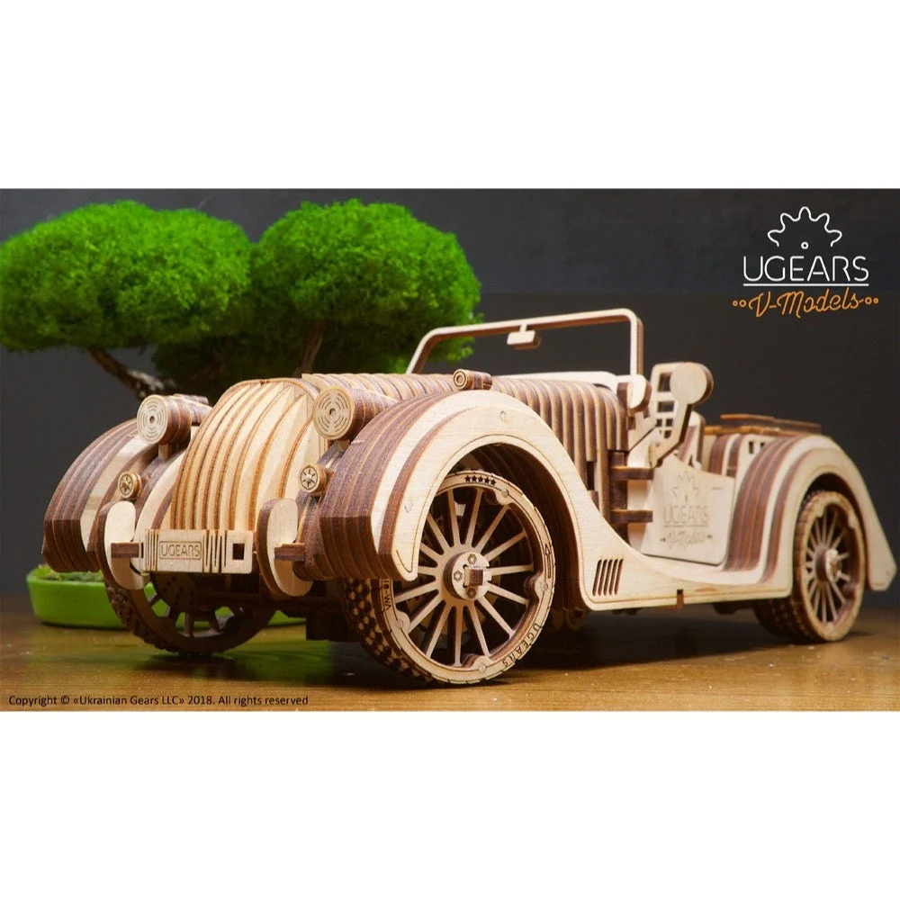 Ugears 70052 Roadster VM-01 437pc - Image 23
