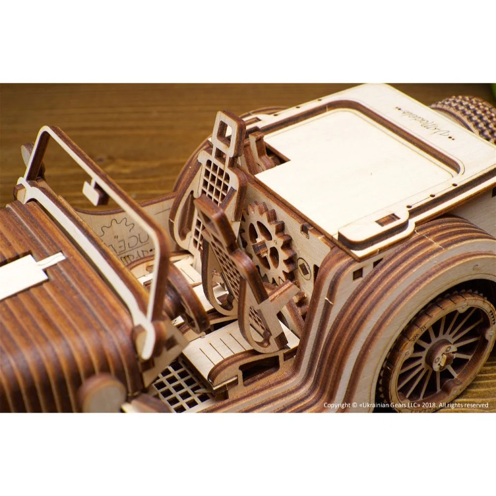 Ugears 70052 Roadster VM-01 437pc - Image 24