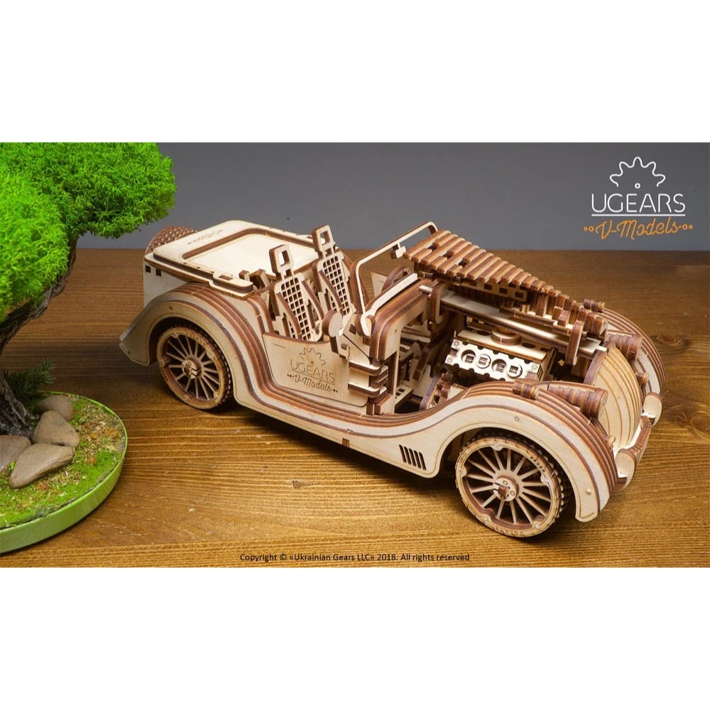 Ugears 70052 Roadster VM-01 437pc - Image 26