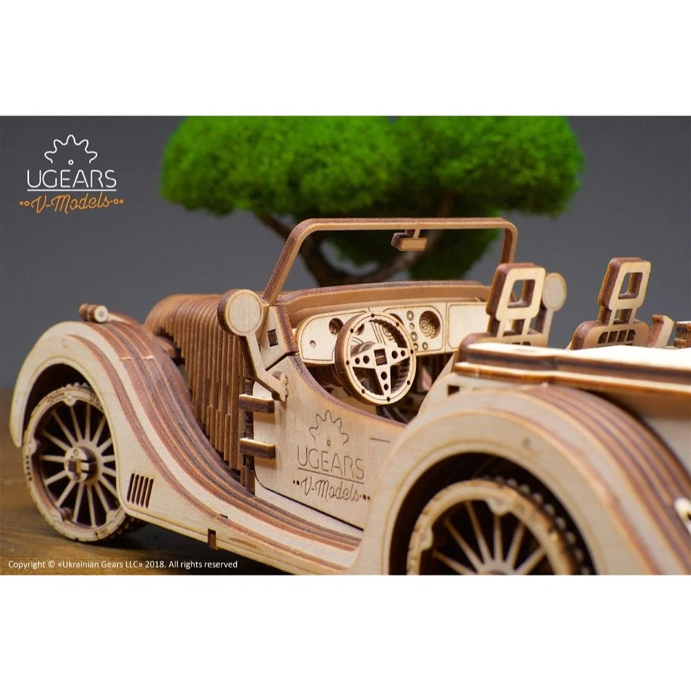 Ugears 70052 Roadster VM-01 437pc - Image 27