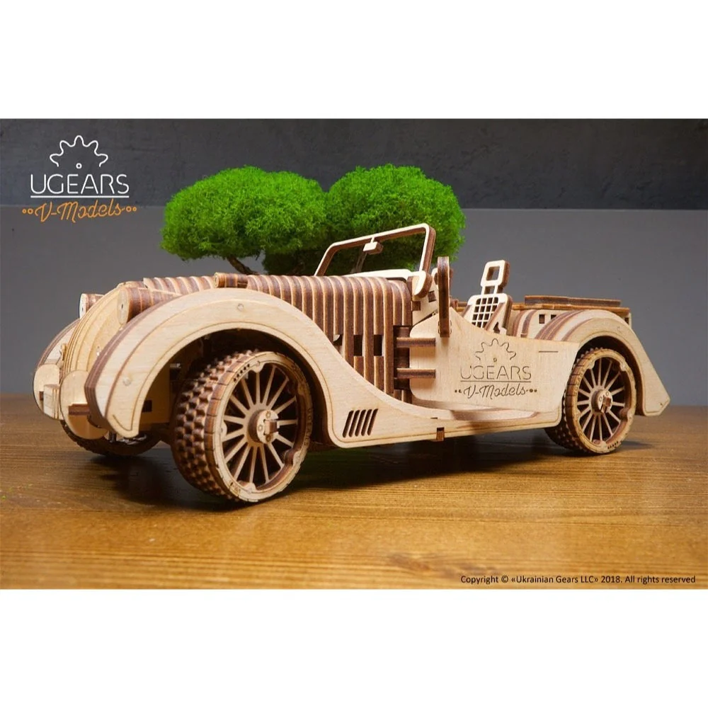 Ugears 70052 Roadster VM-01 437pc - Image 28
