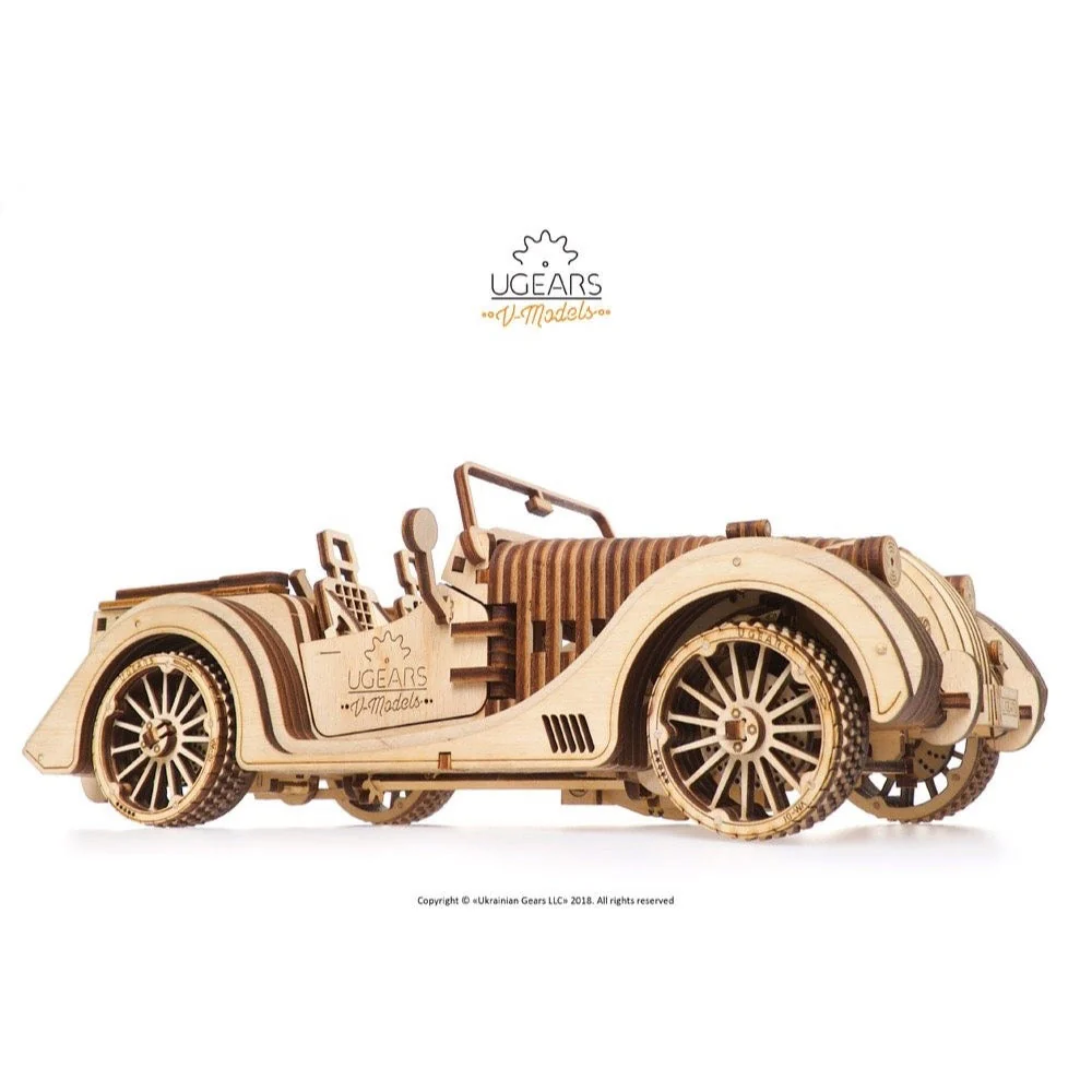 Ugears 70052 Roadster VM-01 437pc - Image 29