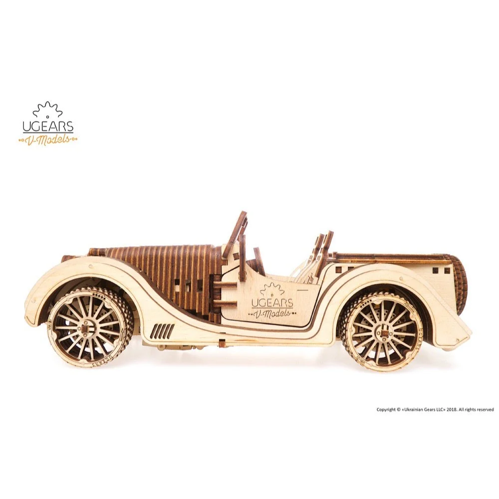 Ugears 70052 Roadster VM-01 437pc - Image 3
