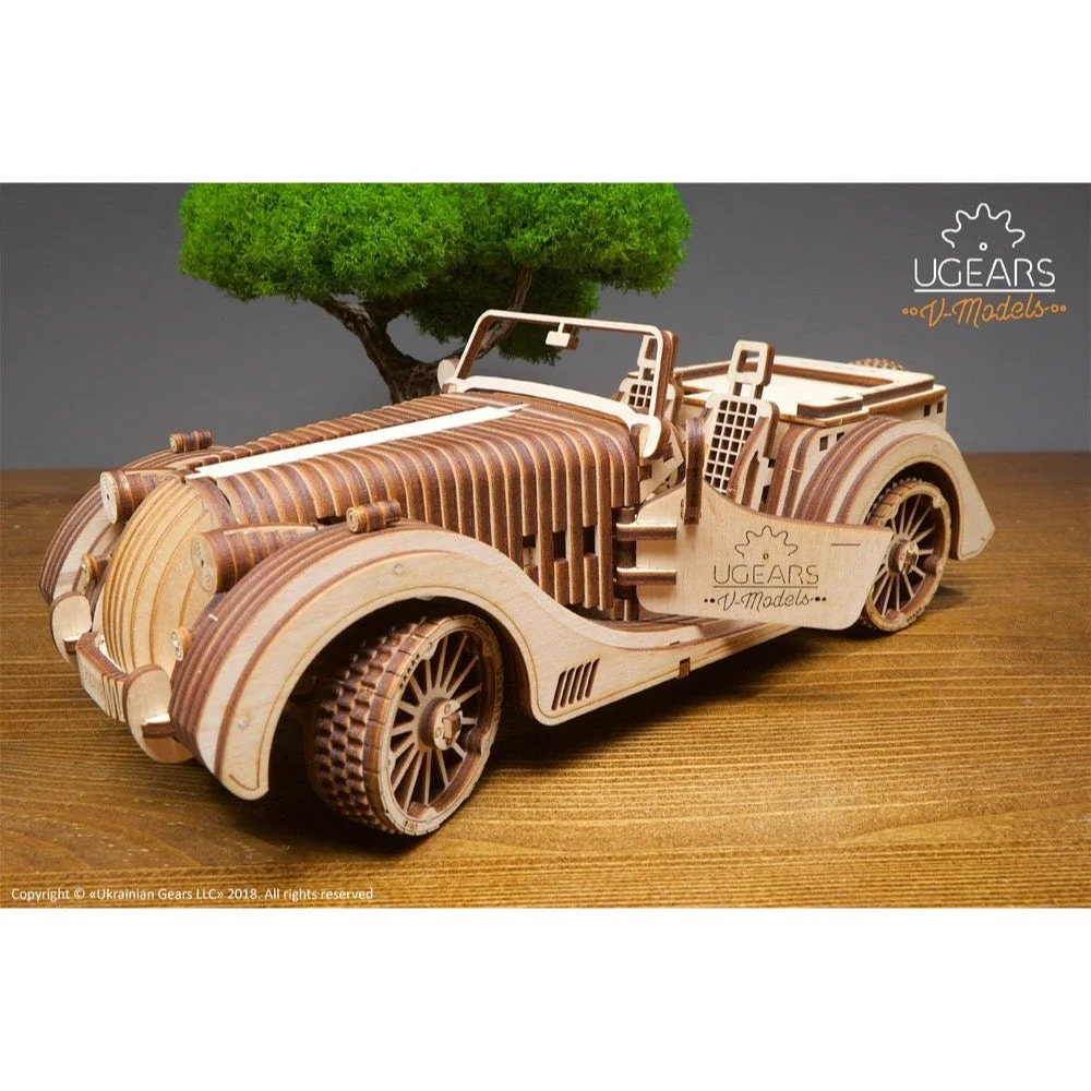 Ugears 70052 Roadster VM-01 437pc - Image 31