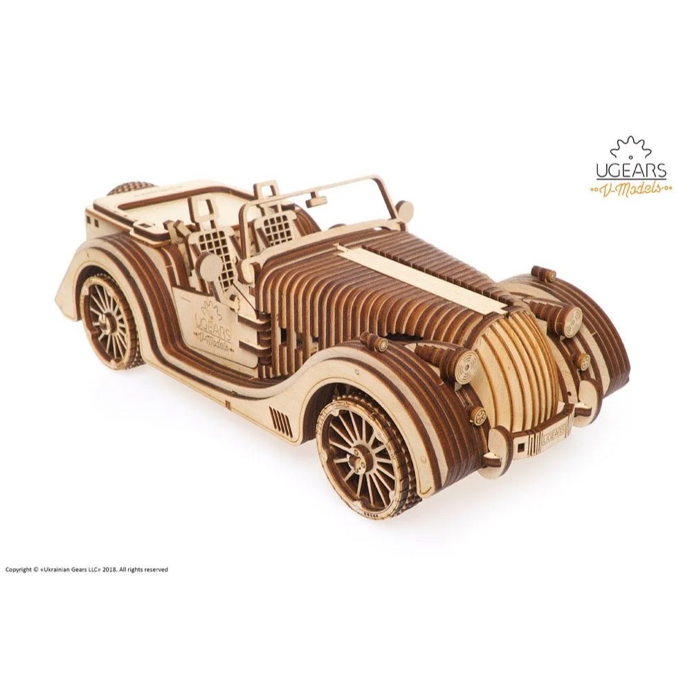Ugears 70052 Roadster VM-01 437pc - Image 34