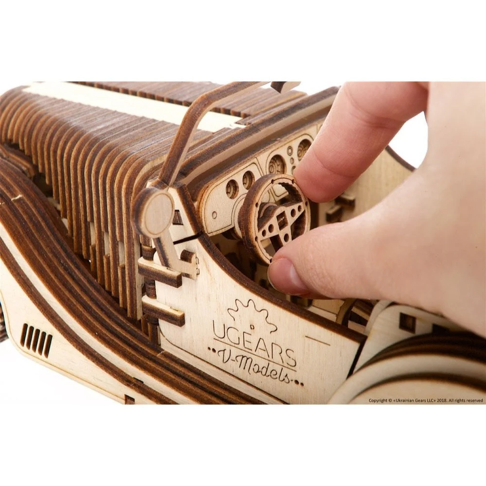 Ugears 70052 Roadster VM-01 437pc - Image 37