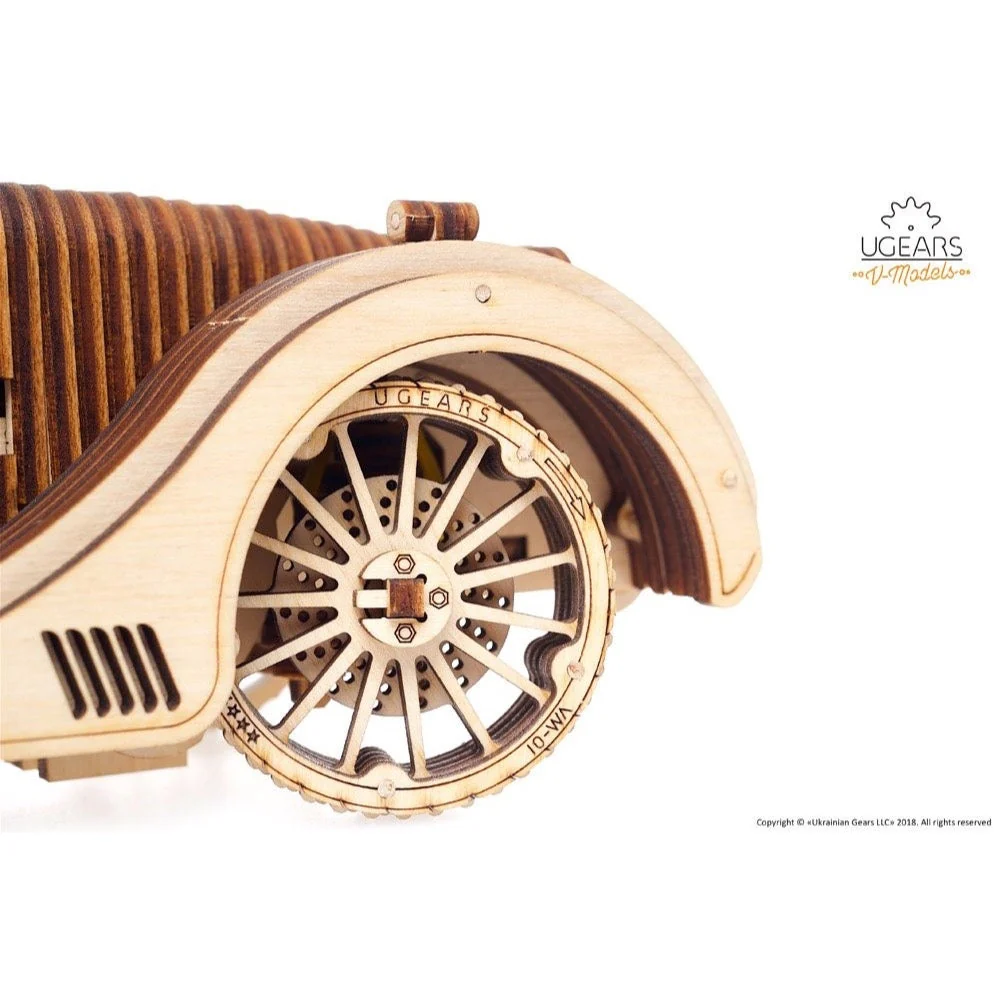 Ugears 70052 Roadster VM-01 437pc - Image 38