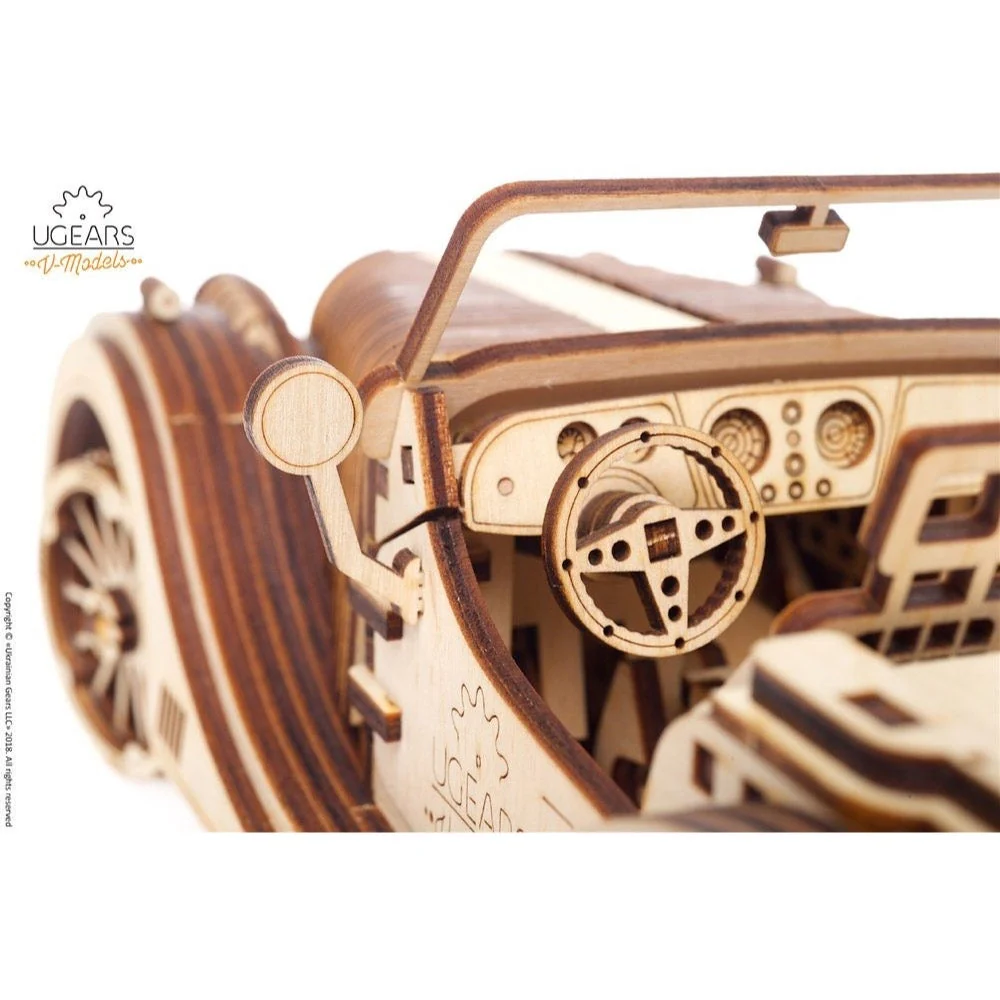 Ugears 70052 Roadster VM-01 437pc - Image 39