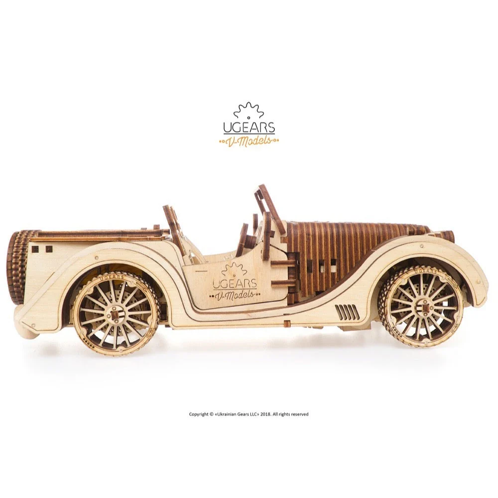 Ugears 70052 Roadster VM-01 437pc - Image 4