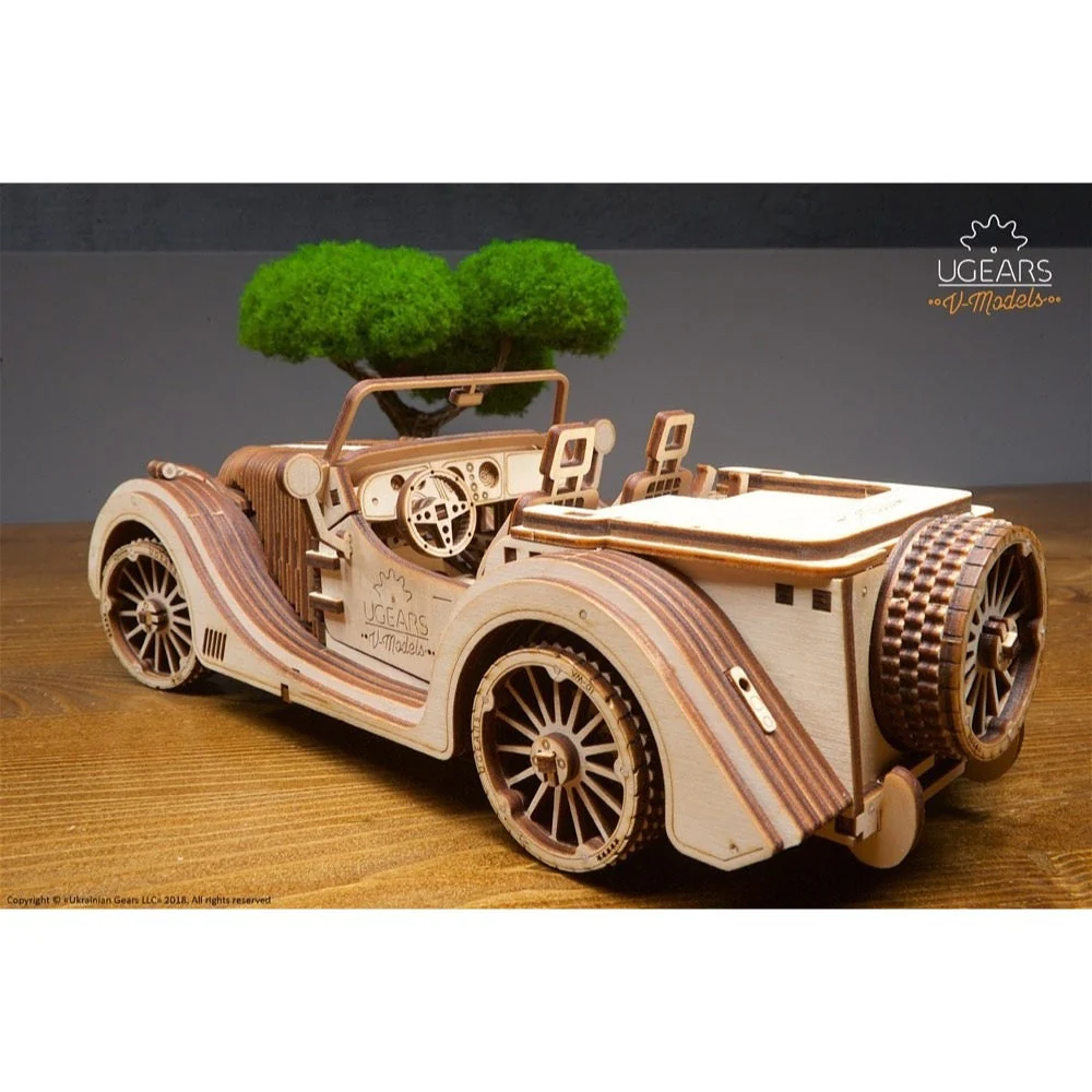 Ugears 70052 Roadster VM-01 437pc - Image 41