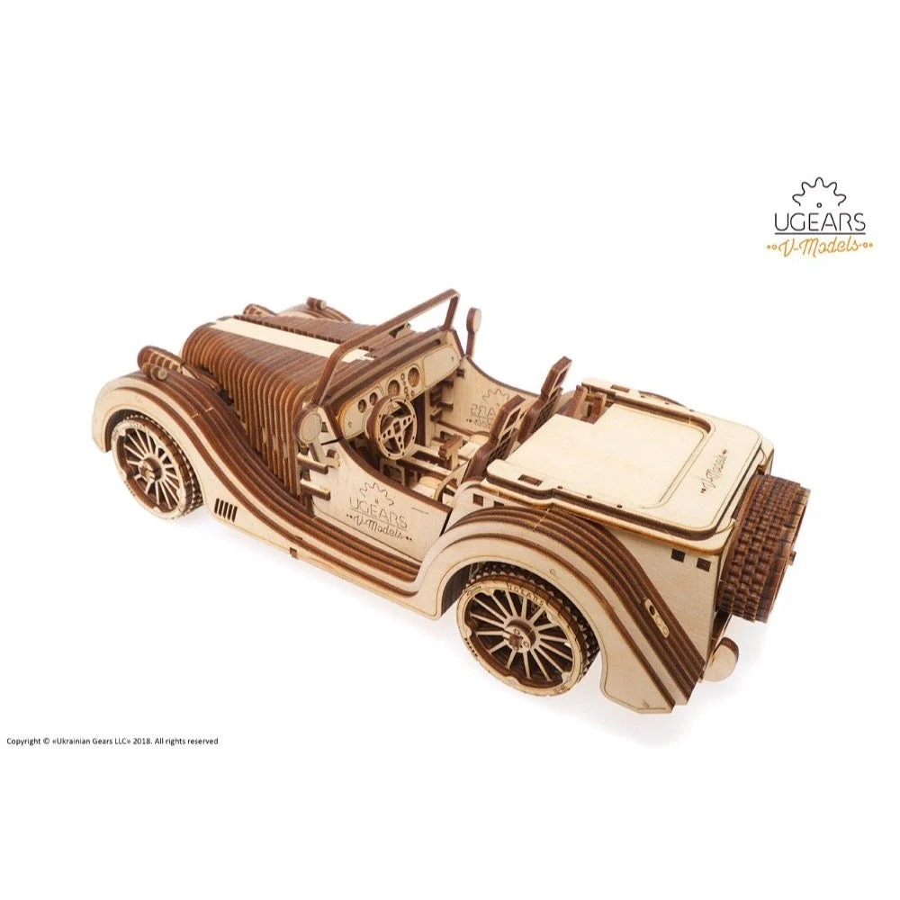 Ugears 70052 Roadster VM-01 437pc - Image 42