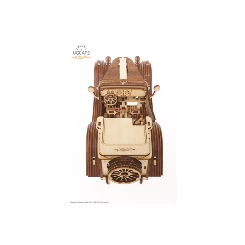 Ugears 70052 Roadster VM-01 437pc - Image 45
