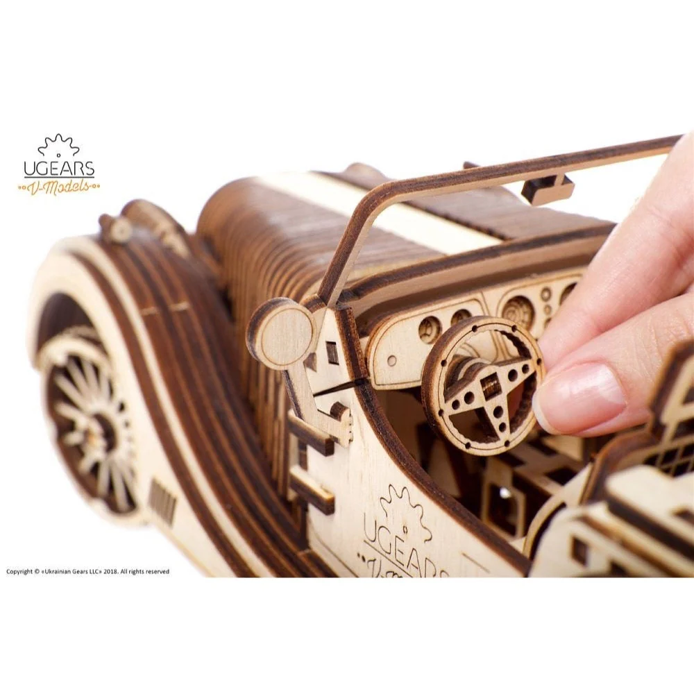 Ugears 70052 Roadster VM-01 437pc - Image 46