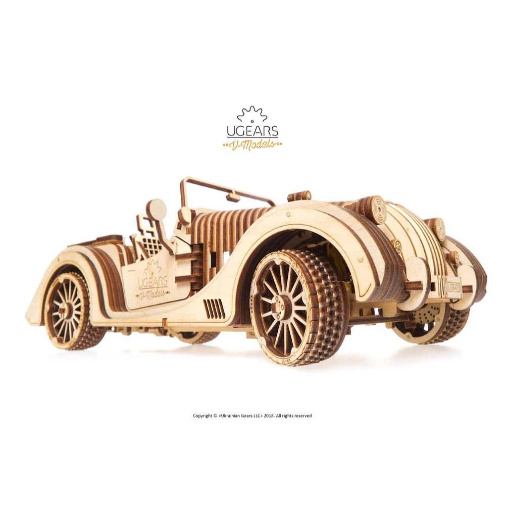 Ugears 70052 Roadster VM-01 437pc - Image 5
