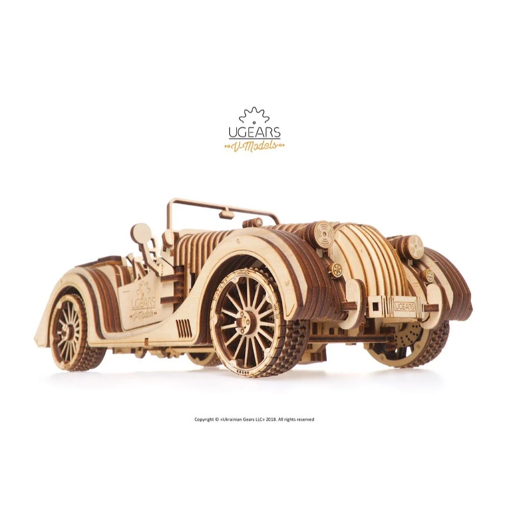 Ugears 70052 Roadster VM-01 437pc - Image 6