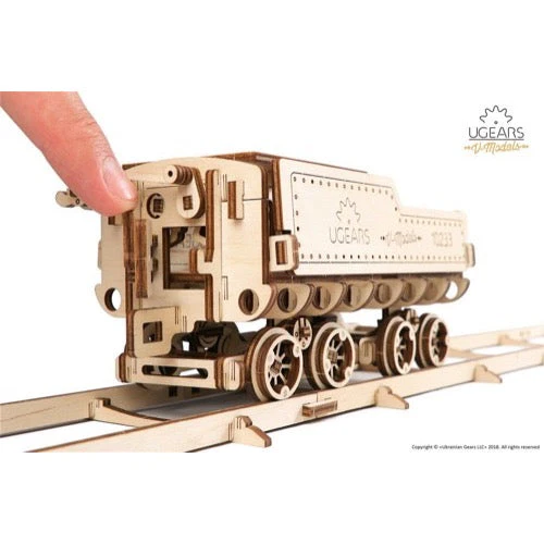 Ugears 70058 V-Express Steam Train and Tender - Image 5