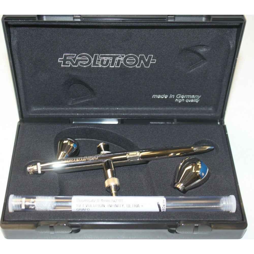 Vallejo 136003 Harder and Steenbeck Evolution Silverline 2 in 1 Airbrush - Image 2