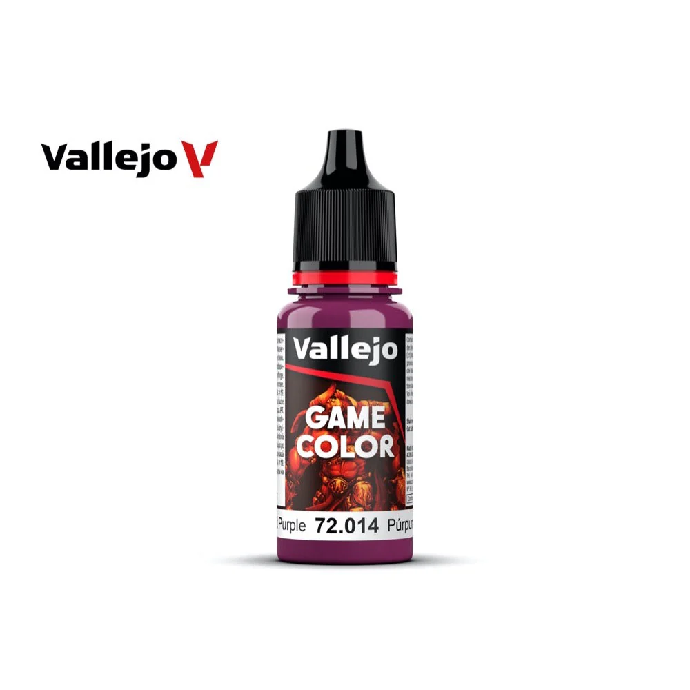 Vallejo 72014 Game Color Warlord Purple 18ml Acrylic Paint