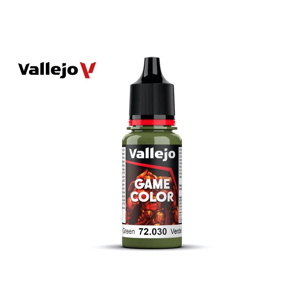 Vallejo 72030 Game Color Goblin Green 18ml Acrylic Paint