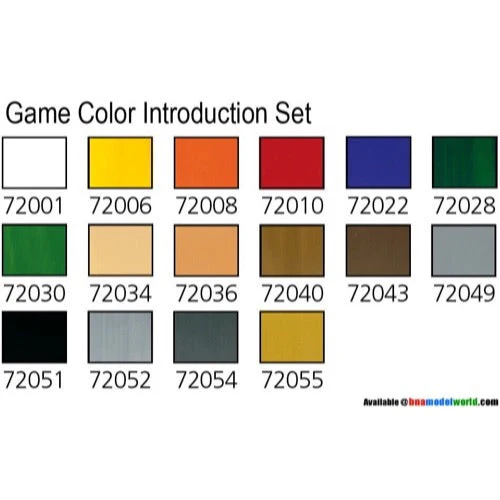 Vallejo 72299 17ml Game Color Basic Set - Image 2