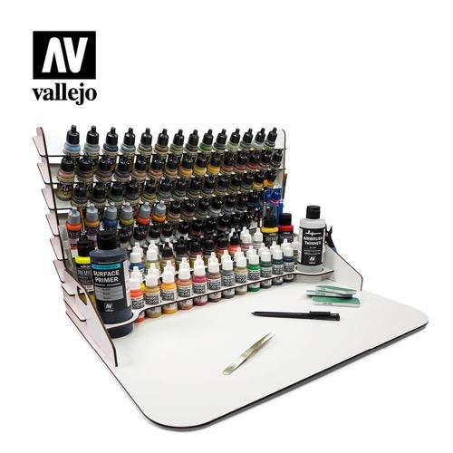 Vallejo 26014 Paint Display And Work Station 50x37cm With Vertical Storage - Image 2