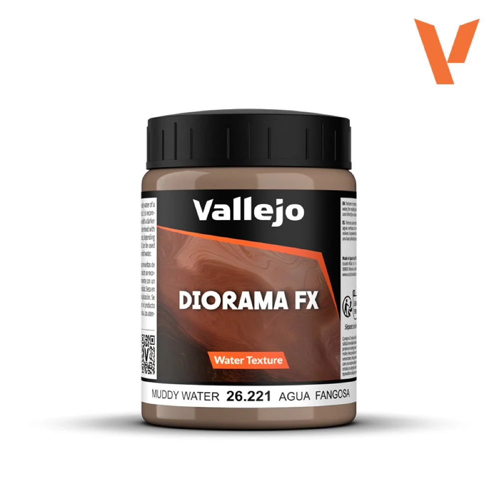 Vallejo 26221 Diorama FX Water Textures Muddy Water 200ml