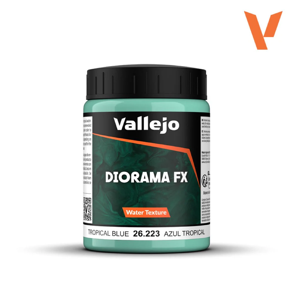Vallejo 26223 Diorama FX Water Textures Tropical Water 200ml