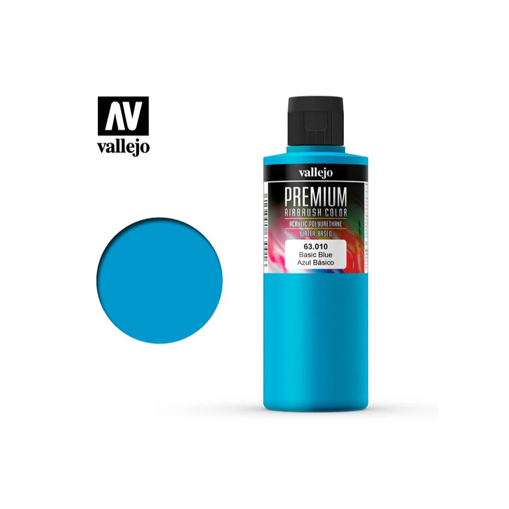 Vallejo 63010 Premium Color Basic Blue 200ml