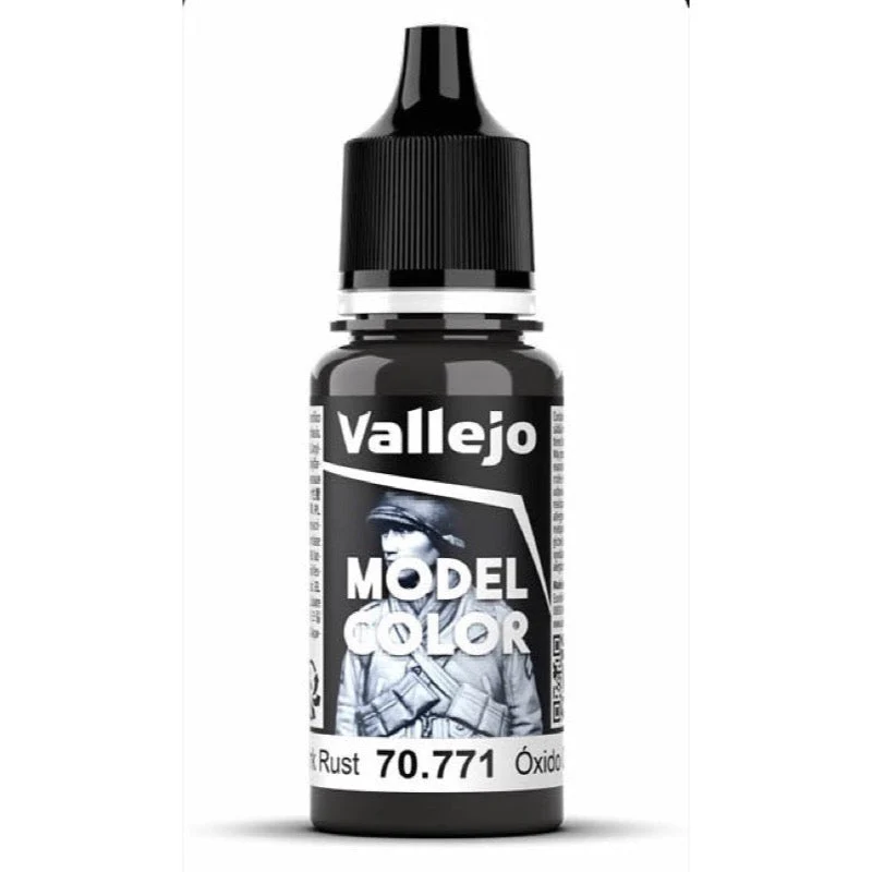 Vallejo 70771 Model Color Dark Rust 18ml Acrylic Paint 156