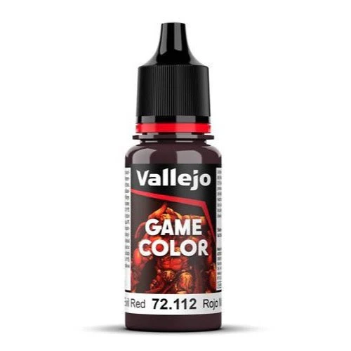 Vallejo 72112 Game Color Evil Red 18ml Acrylic Paint
