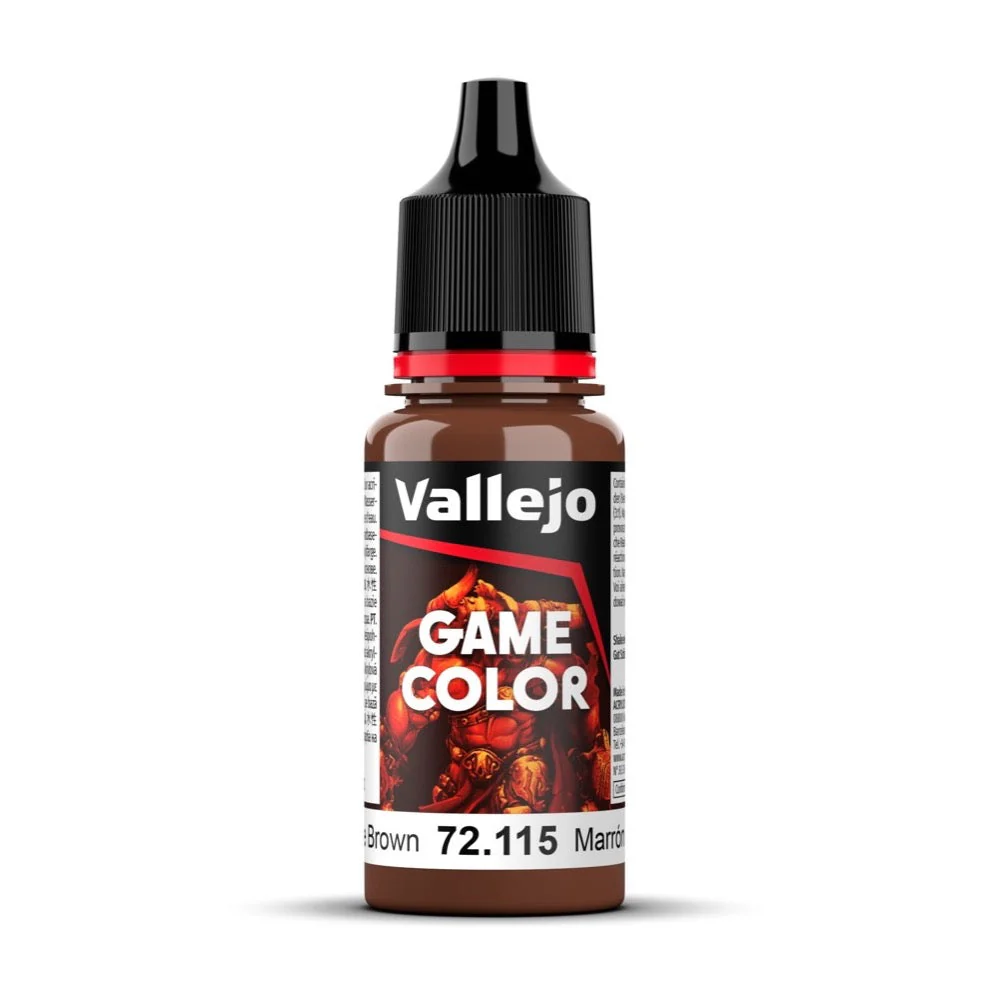 Vallejo 72115 Game Color Grunge Brown 18ml Acrylic Paint