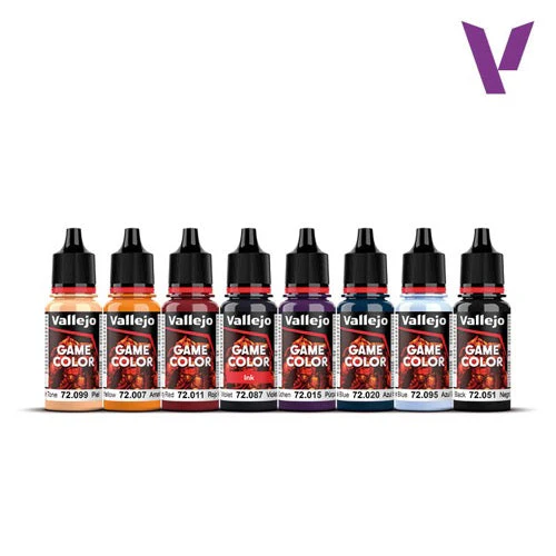 Vallejo 72194 Game Colour Purple Dragons 8 Colour Acrylic Paint Set - Image 3