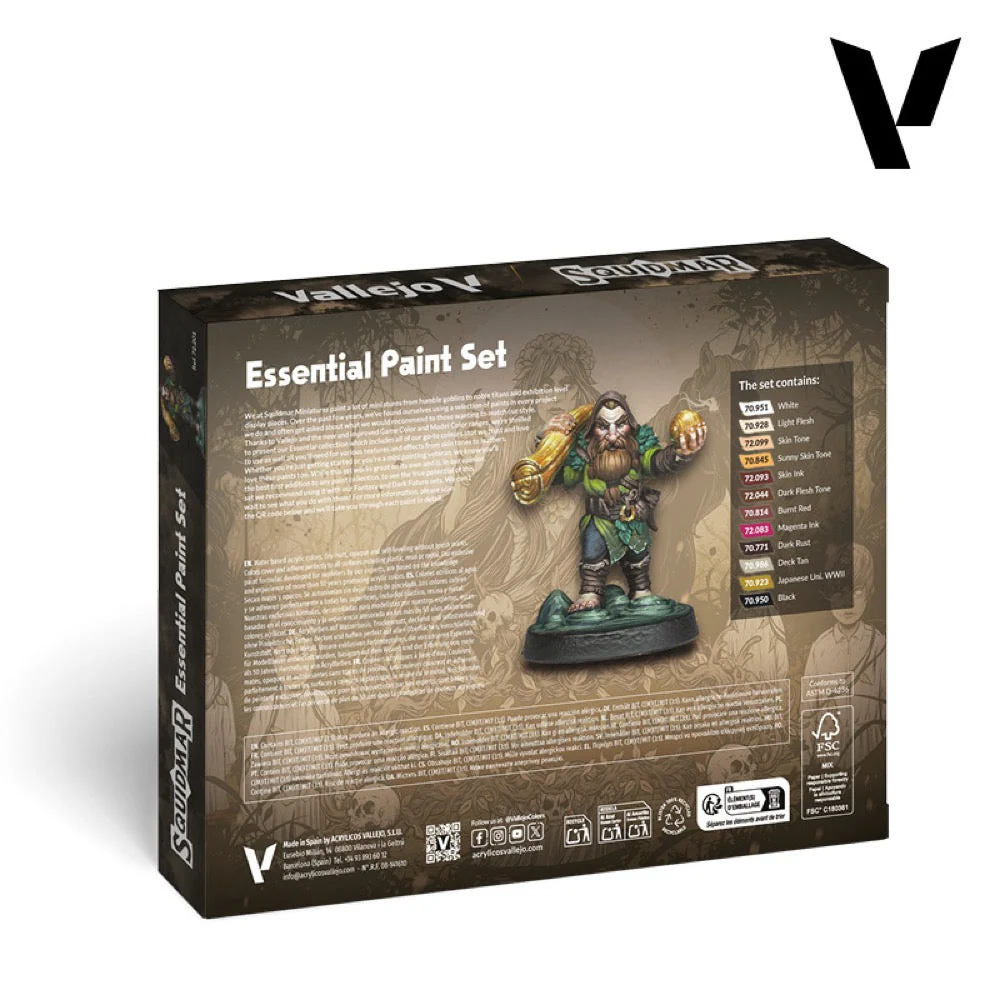 Vallejo 72201 Squidmar Essential Paint Set - Image 2