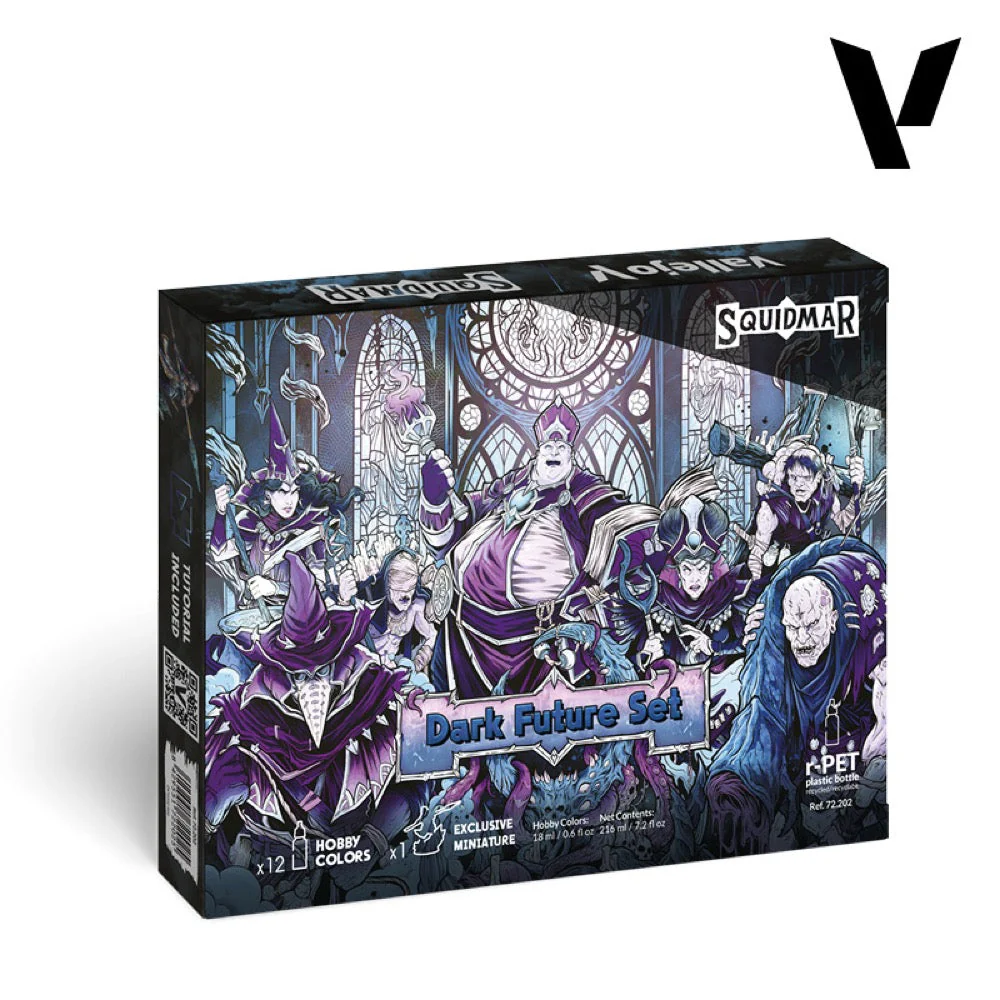 Vallejo 72202 Squidmar Dark Future Paint Set - Image 5